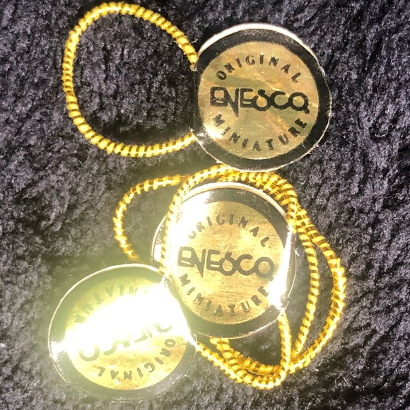 Vintage Enesco Precious Moments Miniature Nativity Set Pewter Nine 9 Piece 1989 - Picture 7 of 9